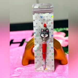 NWT CUSTOM MADE BEADED PEN (PED EDITION)